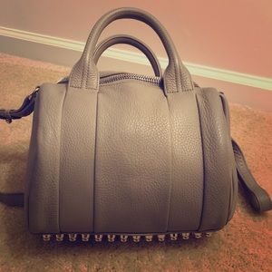 Alexander Wang Rockie Satchel Color: Oyster